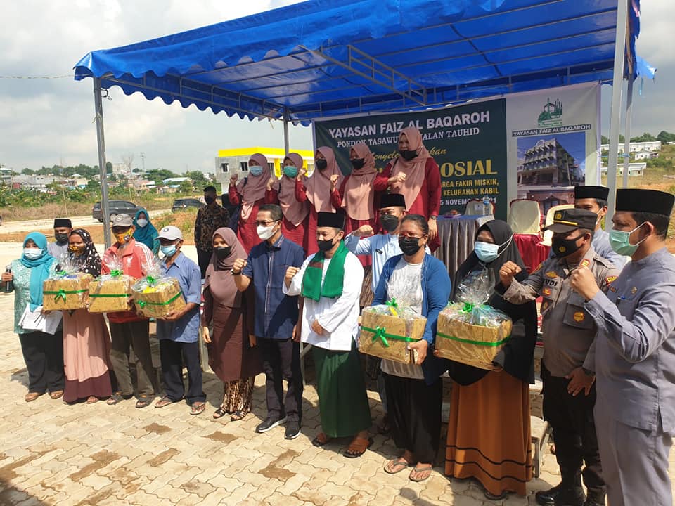 Madrasah Faiz Al Baqarah Batam Untuk Warga Terdampak Covid-19 dan Banjir