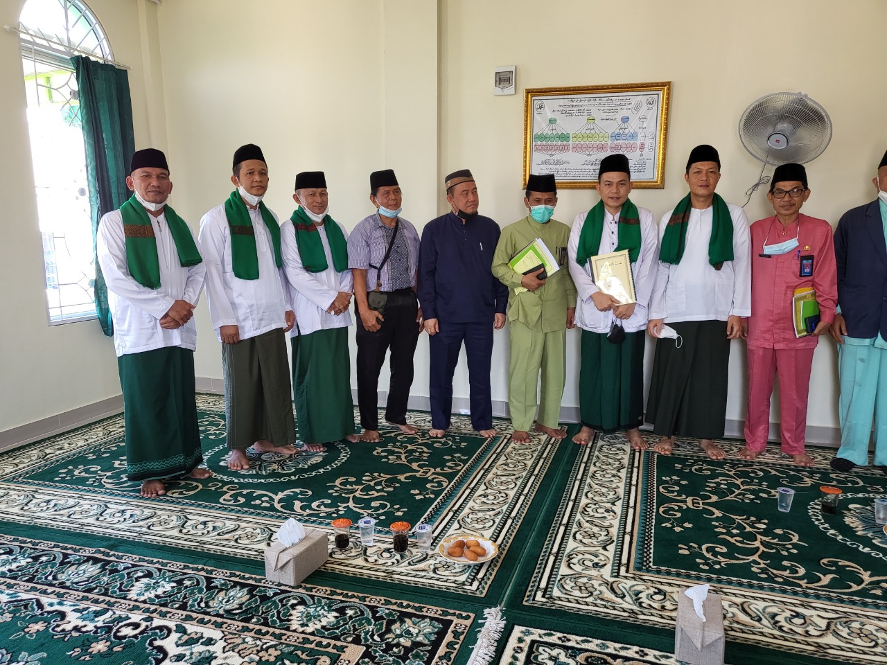Kunjungan Kerja KEMENAG Kota Batam Pada Tanggal 16-12-2021 Ke Yayasan Madrasah Faiz Al Baqaroh