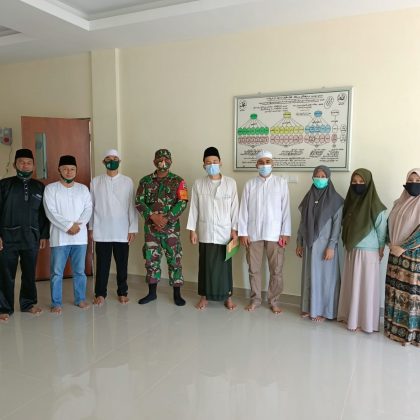 Madrasah Faiz Al Baqarah Bersama Babinsa Sekupang Batam